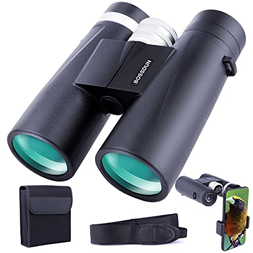 Ferngläser für Erwachsene, 10x42 Kompakte Jagd-Ferngläser Großes Okular-Fernglas für Vogel, die Jagd-Outdoor-Sportarten…