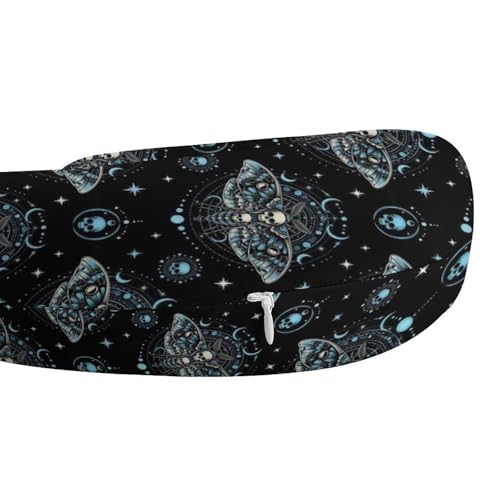 Almohada de viaje de espuma viscoelástica con soporte ergonómico miniatura 5