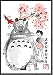 JYSHC Puzzle en Bois 1000 Pièces Totoro Anime Affiches Adultes Enfants Jouets Jeu De Décompression Fe502Jw