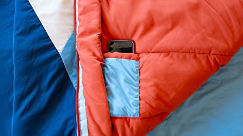 Saco de Dormir Marmot Idlewild 30 para 1 Persona Mummy Color Azul Cascade/Picante miniatura 4
