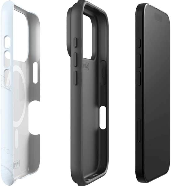 Skinit Impact Phone Case Compatible with iPhone 17 Pro Max Magsafe - Officially Licensed Disney Bambi Thumper Sketched Portrait Design