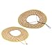 Operitacx 2 Pcs Straw Hard Hat Sun Shade Woven Construction Helmet Sunshield Cover Hard Hat Visor Safety Helmets Sun Protection for Hard Hat