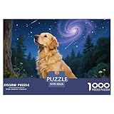 golden retriever 1000 pezzi per gioco familiare, regalo di natale e compleanno perfetto per appassionati di esperti impossibili cute pet dog per adulti e bambini da 14 anni e più divertenti per uomo e