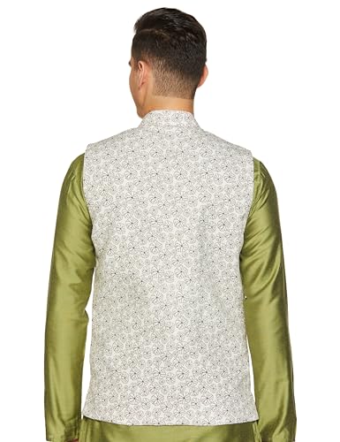 Image of BE ACTIVE Cotton Nehru Jacket for Men | Versatile Festive & Casual Ethnic Wear | Ethnic Standard Length Jacket