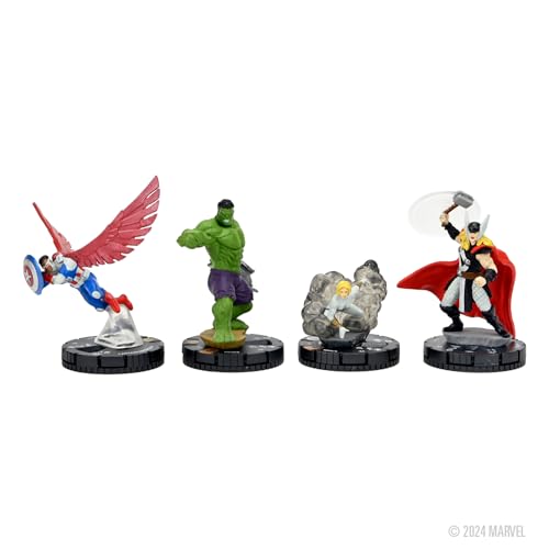 Marvel HeroClix Starter Set 2025 cadeau idéal pour fan de comics et jeux