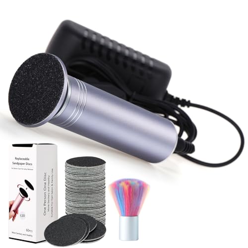 Râpe Pieds Electrique Professionnel Rapeuse Pieds Electrique Puissante Anti-Callosités Ponceuse Pieds Electrique Rappe Pieds Pédicure Lime Pieds, Plusieurs...