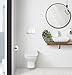 Swiss Madison Well Made Forever Wall Mount Dual Flush Actuator Plate with Square Push Buttons in Brushed Brass (SM-WC002Z)