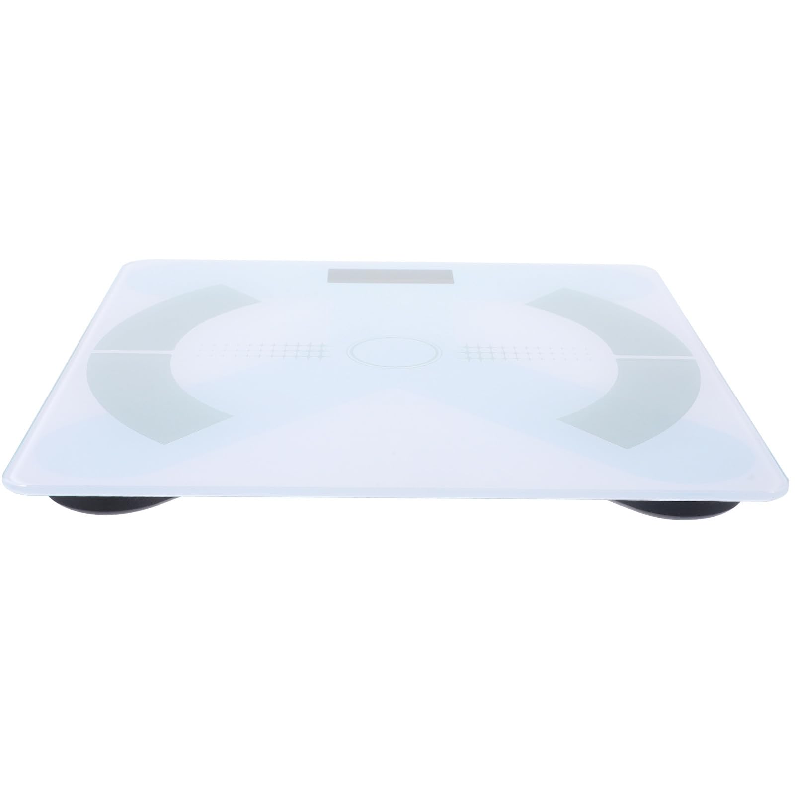 Báscula Digital para Peso y Grasa Corporal, Usb, Vidrio, Blanco