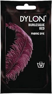 4 x Dylon Burlesque Red 50g Coloured Hand Wash Fabric Clothes Dye