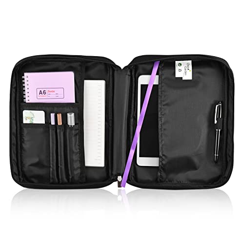 Bible Cover, Christ Garden Canvas Bible Case For Men Women Black 7.5X10X2.5 In, Fits Bibles Up To 6.4X 9.2X2 In #TOP3