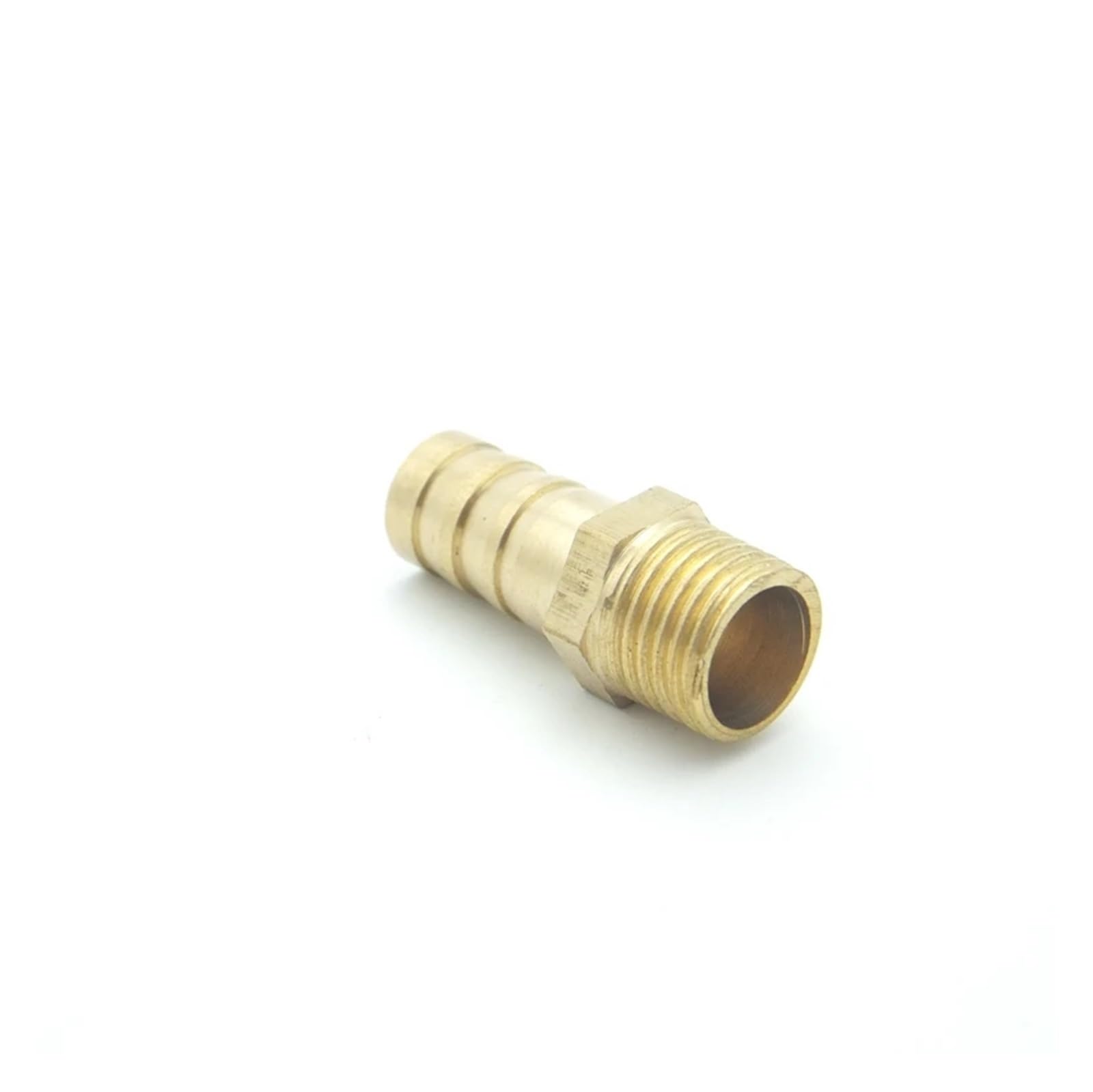 AARTERZZA 10mm OD Hose Barb x M16x1.5 Metric Male Thread Brass Barbed Pipe Fitting Coupler Connector Adapter Splicer For Fuel Gas Water