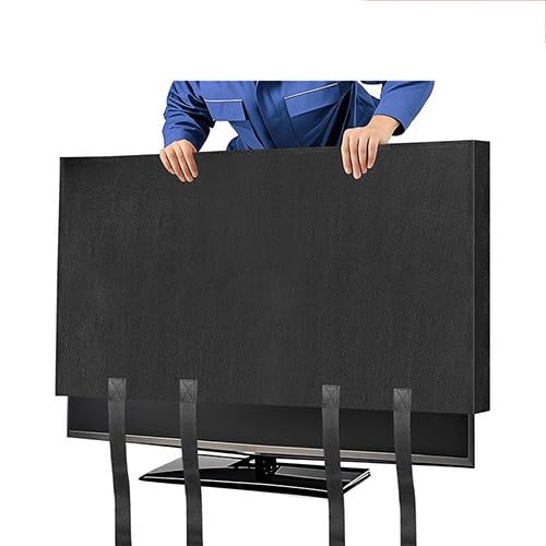 Funda de TV antipolvo y antiarañazos universal para pantallas grandes de 55 a 75 pulgadas