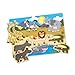 Melissa & Doug Wooden Peg Puzzle 4-Pack for Toddler and Preschool Boys and Girls – Vehicles, Farm, Safari, Pets