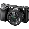Sony Alpha a6400 Mirrorless Camera with E PZ 16-50mm f/3.5-5.6 OSS II Lens, Black