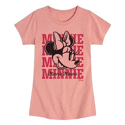 Disney Minnie, Minnie, Minnie Mouse - Toddler & Youth Girls Short Sleeve Graphic T-Shirt