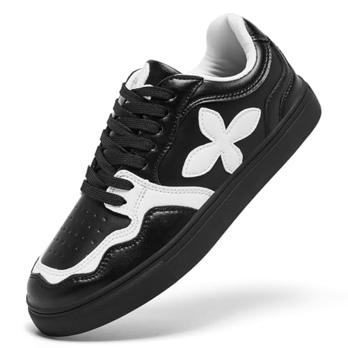 BosenHulu Sneakers for Women, Stylish Comfortable Women's Walking Shoes Ideal for Casual Skateboard & School4