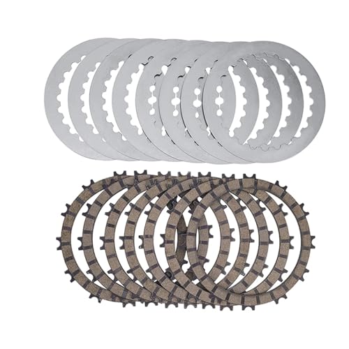 Plaques d'acier et disques d'embrayage moto 350 SXF, endurance maximale pour carter moteur