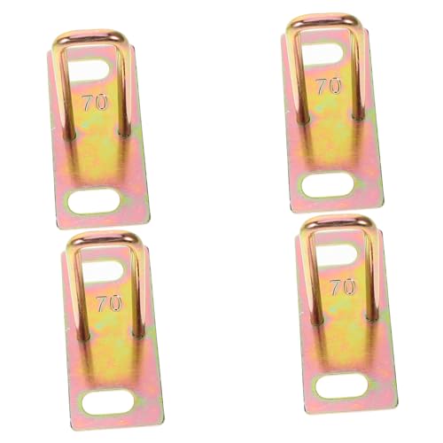 Cabilock 4pcs Electric Motorcycle Seat Lock Sturdy Metal Cushion Locks Hook for Motorbikes Effortless Installation Secure Fit Theft Prevention for Saddle Safety