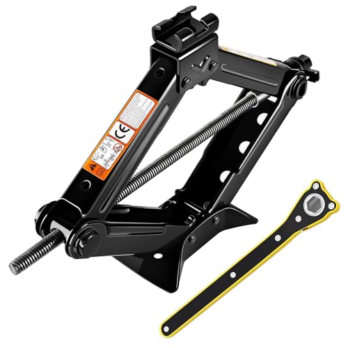 kefflum Car Jack Scissor Jack Crick Auto Ascensore...
