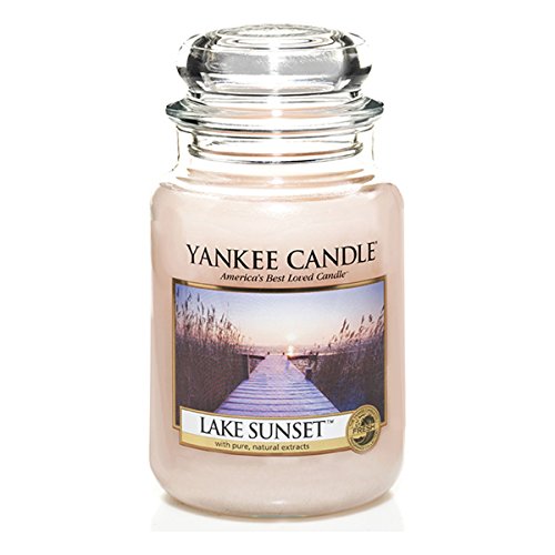 Preisvergleich Produktbild Yankee Candle Glaskerze, groß, Lake Sunset