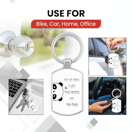 Image of Premium Printed Metal Keychain for Men & Women | High-Definition Artwork Print | Durable Key Ring for Car, Bike, Home & Office Keys | Stylish Decorative Key Holder Gift