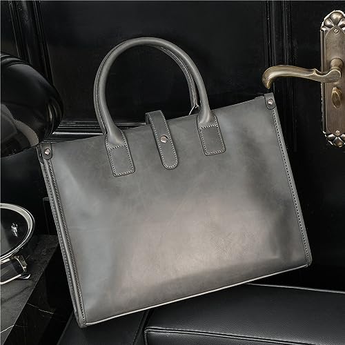 Sac à bandoulière rétro en cuir avec finitions soignées de maroquinerie - 5