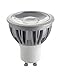 Produktbild LEDANDO GU10 LED Strahler 5W COB DIMMBAR - warmweiß - 380lm - 40° Abstrahlwinkel ähnlich altes Halogen - 50W Ersatz - Energieeffizienzklasse A+ [ 5 W LED Spot - LED COB Leuchtmittel - LED Strahler 5 Watt Akzentbeleuchtung]