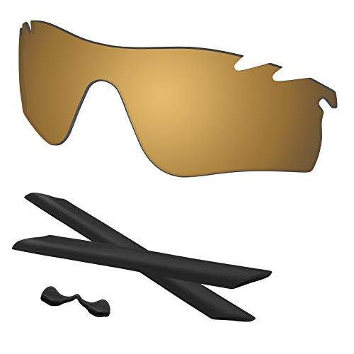 Image of RadarLock Path Lenses & Rubber Kits Replacement for Oakley Sunglass OO9181 Polarized