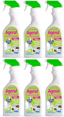 Desengrasante Quitagrasas Concentrado Agerul (6, Spray 750 Ml)