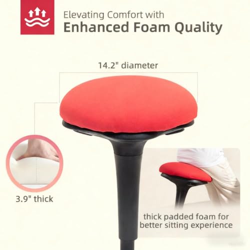 Image of Dynamic Active Stool Move, Adjust, and Energize Your Workspace with Ergonomic Flair