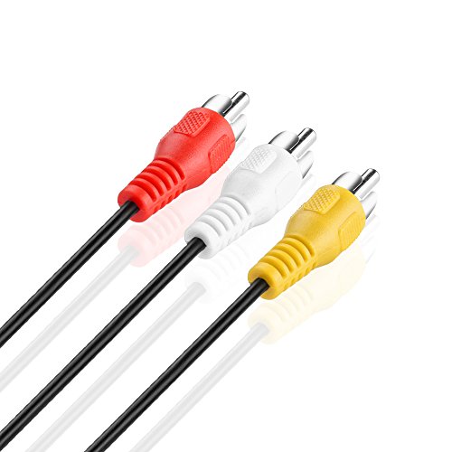 TNP 3 RCA AV Cable, 50 ft Audio Video Cable with Male to Male Connector - Image 3