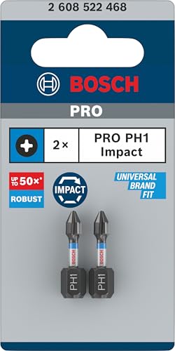 Bosch Accessories 2608522468 Embout Cruciforme 2 Pièces Cruciforme Phillips - vue 3