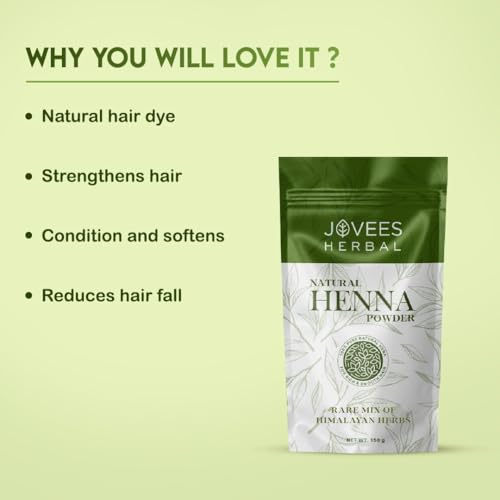 Jovees Henna & Brahmi Herbal Mehandi 150g miniatura 5