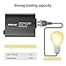 150W Power Inverter 12V DC to 110V AC Car Plug Adapter Outlet Converter with 3.1A Dual USB AC car Charger for Laptop Computer Black