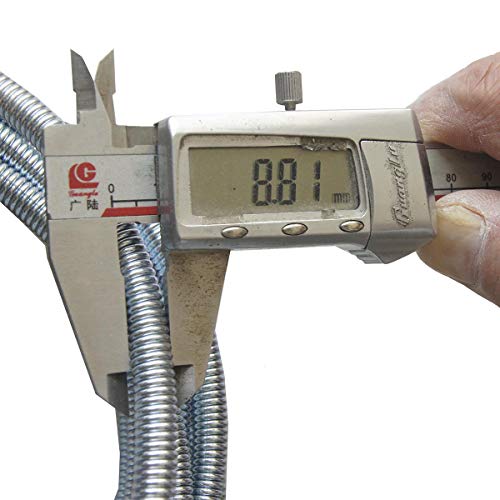 KATSU Rohrreinigungswelle 5m x 9mm Rohrreinigungsspirale Rohrreiniger Abflussspirale für die Reinigung von Küchenspülen und Rohren 318709