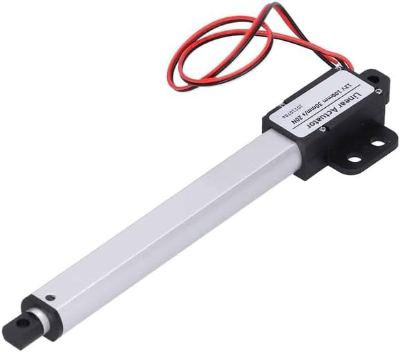 REES52 Linear Motion Actuator, Electric Linear Actuator 100mm Low Noise for Home Appliances for Automotive for Industry(Stroke 100mm-30mm/s-20N)
