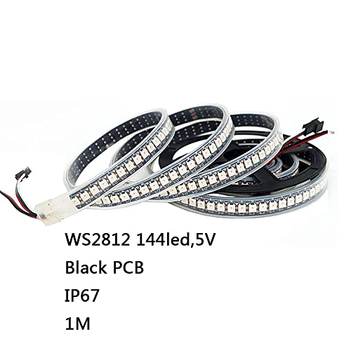 Tira LED WS2812B RGB 1m 144 LEDs 5V IP30 miniatura 7