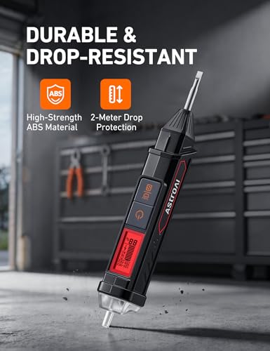 Image of AstroAI Electrical Test Kit ETK2, Non-Contact Voltage Tester Pen & GFCI Outlet Tester, Home Tool Set for Wiring Diagnostics, Circuit Repair & Maintenance