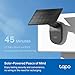 Tapo SolarCam 1080p Outdoor Wireless Security Camera - Battery Power with Solar, Person Detection, Subscription-Free Local Storage or Optional Cloud, Works with Alexa & Google Assistant, C403 KIT