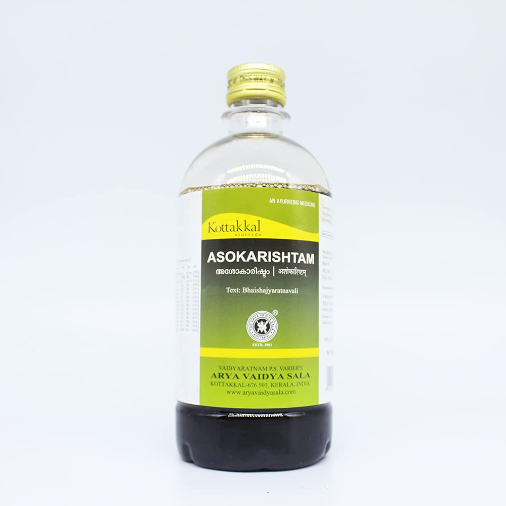 Asokarishtam-450ML, (Pack Of 2), of Arya Vaidya Sala Kottakkal and get Golden Oldie Herbs®, Sukanthi Pills-1gm