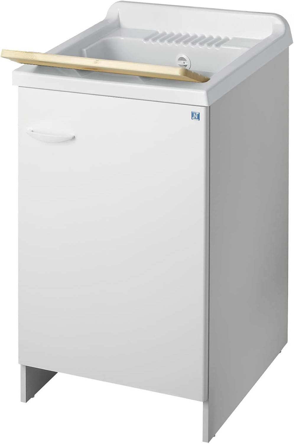 Mobile Lavabo Lavapanni Negrari Magica – Blanc – 60x50 H85 Cm – Bois Et Plastique