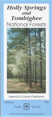 Holly Springs and Tombigbee National Forest Hiking Map