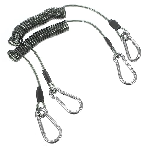 Corde élastique spirale extensible pour sécuriser vos accessoires de pêche en mer
