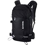 Dakine Poacher RAS 26L - Mochila de esquí y snowboard, Negro-dk, Talla única