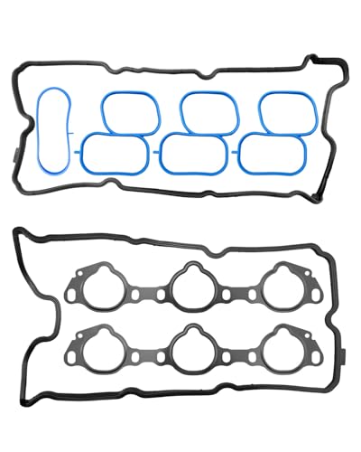 Image of Engine Valve Cover Gasket Set Fit for Nissan Suzuki Frontier 2005-2019 Pathfinder 2005-2012 Xterra 2005-2015 NV1500 NV2500 NV3500 2012-2020 Equator 2009-2012 4.0L V6 Replace VS50608R MS964542
