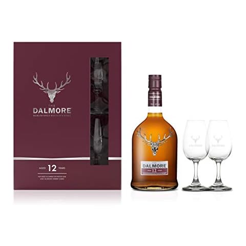 The Dalmore 12 Year Old Single Malt Whisky Gift Pack, 70cl - Amazon Exclusive Cover