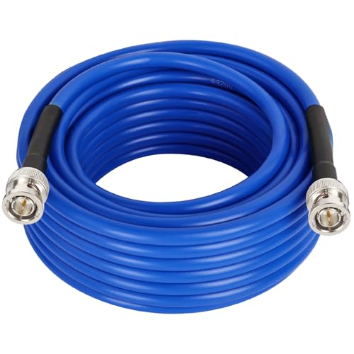 Image of XRDS -RF SDI Cable 35 FT, HD-SDI / 3G-SDI / 6G-SDI BNC to BNC Digital Video Cable, High-Speed Signal Transmission, Low Signal Loss for Broadcast, Studio, Surveillance & HD Video Systems