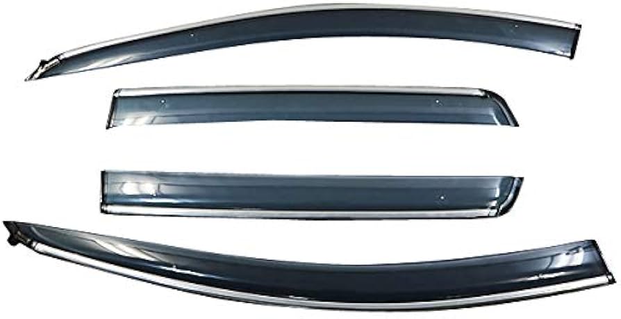 ベンツ Bクラス W246 メッキモール・金具付 ドア バイザー