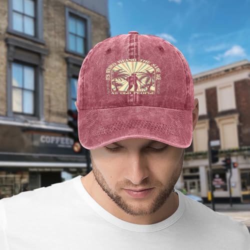 Baseball Cap,It's Weird Being The Same Age As People Dad Hat Gifts for Men Women2