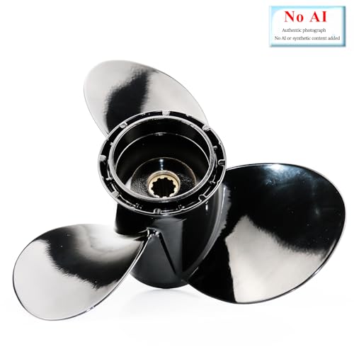 Image of CAPTAIN Propeller fit Suzuki Outboard Engine 20hp 25hp 30hp DF25A D25R DF25 DT25C DT25 DF30A DF30 DT30C DT30 10 Tooth Spline